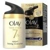 Olay Total Effects Crème de Nuit pour le Visage 50 ml Crème Jour et Nuit