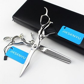 JHYS Ciseaux pour Poils danimaux de Compagnie, Salon de Coiffure Japonais Professionnel Coupe Ciseaux Amincissants Ensemble 