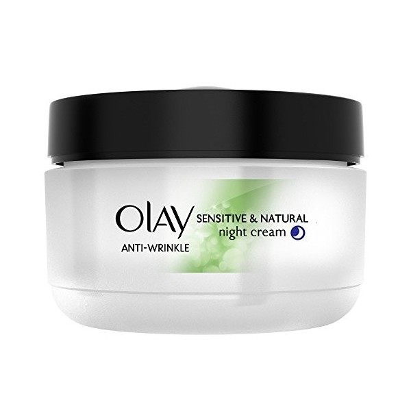 Olay Crème Antirides Peaux Sensibles 50 ml Crème Jour et Nuit