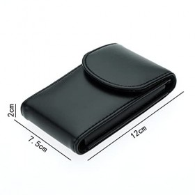 WFJDC Jeu de Sourcils à Sept pièces Set Outils de beauté Outils en Acier Inoxydable Pince à Sourcils Noir Tweezers Ensemble