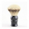 WWWFZS 28 mm Big Knot Silvertip Badger Blaireau crème/Manche Noir