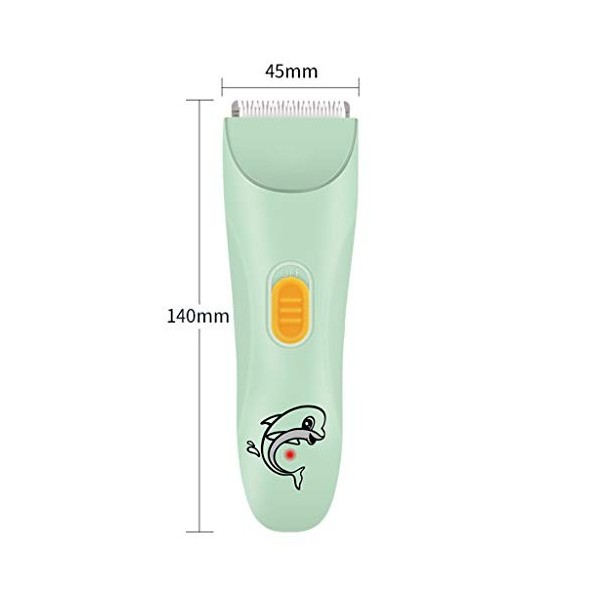 GFDFD Tondeuse Tondeuse Rasoir Pleine Waterproof Cheveux Rechargeable bébé électrique Tondeuse à Cheveux for Les Enfants Coif