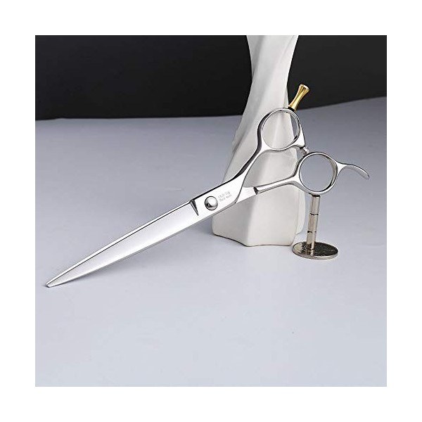 LVWENJUN Professionnel coiffure Scissor en acier inoxydable 7 pouces Toilettage de chiens Ciseaux, Choyez Ciseaux spéciaux Se