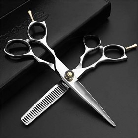 WYGC Scissors Ciseaux Coiffure Série Gaucher Cisailles de Styliste de Salon Professionnel Ciseaux de Coiffeur Ciseaux de Coup