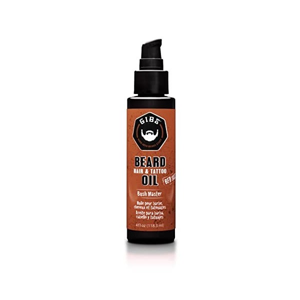 Grooming Bush Master Barbe, Cheveux & Tatouage Huile 4 Fl Oz