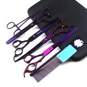 Ciseaux à œillets pour chiens de compagnie, ciseaux incurvés de haut en bas, à bords tranchants, pour coupe de poils danimau ...