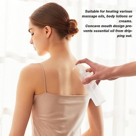 Réchauffeur Dhuile de Massage Professionnel 3 Bouteilles Température Réglable Lotion pour le Corps Crème Réchauffeur Distrib