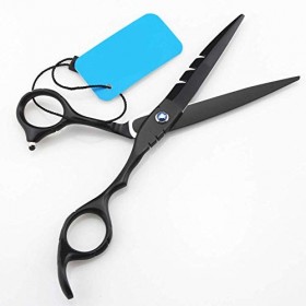 Ciseaux de Coupe de Cheveux en Acier Inoxydable et Ciseaux de texturation Amincissants pour Salon de Coiffure et Usage Person...