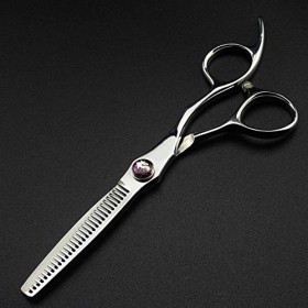 Équipement de Salon de Coiffure Professionnel Ciseaux Amincissants pour Coupe de Cheveux en Acier Inoxydable Barbier et Usage...