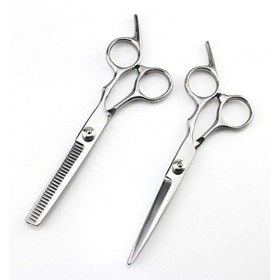 Ciseaux de Coiffure, Ciseaux de Coupe de Cheveux, Ciseaux de Coiffeur, Ciseaux de Cheveux, Ciseaux de Coiffure Ensemble de 6 ...