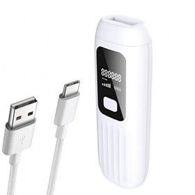 Epilateur Electrique Visage Femme Homme Sourcil Laser Épilateurs à Lumière Pulsée Ipl Satin Glow sans Fil Rechargeable par US