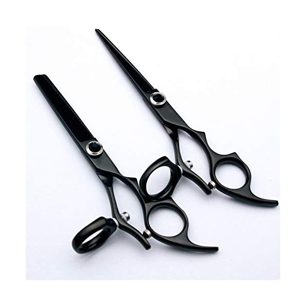 WYGC Scissors Ciseaux Coiffure,Professionnel Ciseaux De Cheveux et Ciseaux Amincissants Ensemble,5,5 Pouces,Salon Coupe Nette