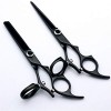 WYGC Scissors Ciseaux Coiffure,Professionnel Ciseaux De Cheveux et Ciseaux Amincissants Ensemble,5,5 Pouces,Salon Coupe Nette