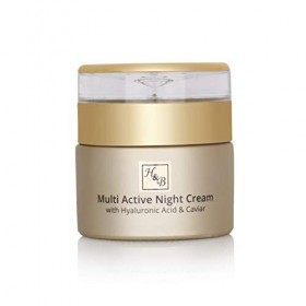 H&B- Crème nuit multi active acide hyaluronique PREMIUM Crème Jour et Nuit