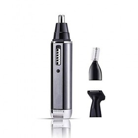 CAFFIA Tondeuse à poils for le nez et les oreilles for hommes et femmes, tondeuse électrique rechargeable for le visage, étan