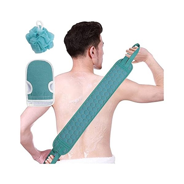 DINGZZ 3 PIÈCES/Définir le nettoyage de la coiffure Soft Brosse Soft Home Hotel Salle de bain Douche Ballon de bain Retour de