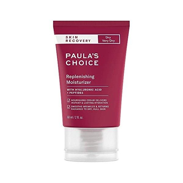 Paulas Choice SKIN RECOVERY Crème de Nuit Riche - Hydratante Visage pour Peau Douce & Lumineuse - Réduit les rides - Acide H ...