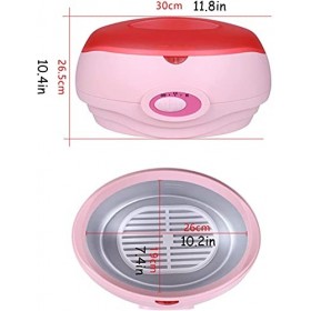 XIXIDIAN Machine à la Paraffine Baignoire à la Paraffine Chauffage Rapide Tableau de Cire,Alliage daluminium réservoir intér