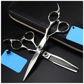Ensemble de Ciseaux à Cheveux Professionnels de 15,2 cm, Ciseaux de Coupe de Cheveux, kit de cisailles à effiler pour Salon d