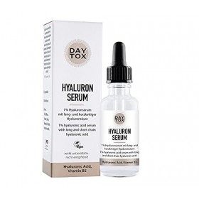 DAYTOX - Hyaluron Serum - Sérum concentré dacide hyaluronique effet immédiat - Vegan, sans colorants, silicones ni parabènes ...