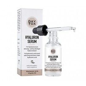 DAYTOX - Hyaluron Serum - Sérum concentré dacide hyaluronique effet immédiat - Vegan, sans colorants, silicones ni parabènes
