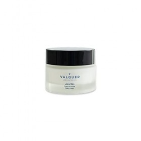 Crème de nuit hydratante pour le visage des Laboratoires Valquer. A leau de bambou et à lacide hyaluronique. Hyper hydratan C...
