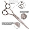 DS+ Ciseaux de coiffure professionnel pour gaucher 15,2 cm