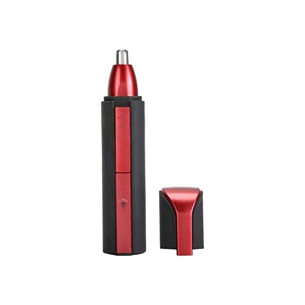 CAFFIA Tondeuse for les oreilles et le nez for hommes et femmes, rechargeable par USB étanche IPX7 professionnelle avec lames