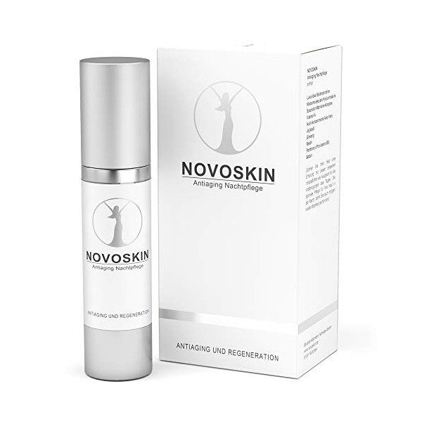 Soin de nuit antiâge à lacide hyaluronique pour peaux sèches, soin de nuit antiâge et antirides pour peaux matures et ayant ...