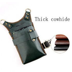 Étui à Ciseaux à Cheveux, Pochette de Coiffure étui à Ciseaux de Coiffeur étui à Ciseaux pour Salon de Coiffure Sac Porte-Cis