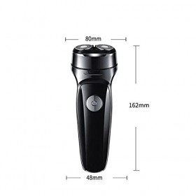 XIXIDIAN Shavers rotatifs pour Hommes, Hommes pour Trimmer à Rasoir électrique, Rasage Flottant à 360 degrés, Rasoir Rotatif 