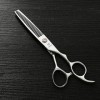 Outils de coupe des cheveux Ciseaux spéciaux for cheveux Stylist 440C, 6 pouces coupe de cheveux pour femme Color : Silver 