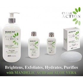 A3 Clear Action Serum with Mandelic Acid & Aloe Vera - 100 ml Crème Jour et Nuit