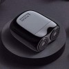 Mini miniature Portable Rasoir Electrique Hommes, Rasoirs Rotatifs Rechargeables 3D Rasoir à Barbe Rasoirs pour Sans Fil avec
