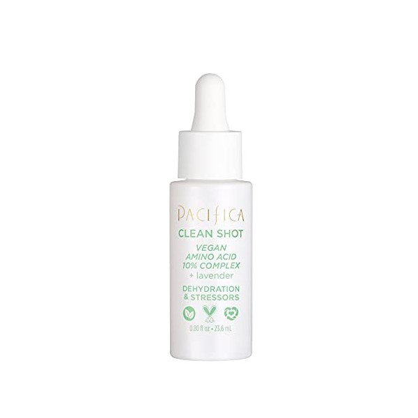 Pacifica Clean Prise de Vue en Vegan Acides Aminés 10 pour Cent Complexe Unisexe 0.8 oz Sérum Crème Jour et Nuit