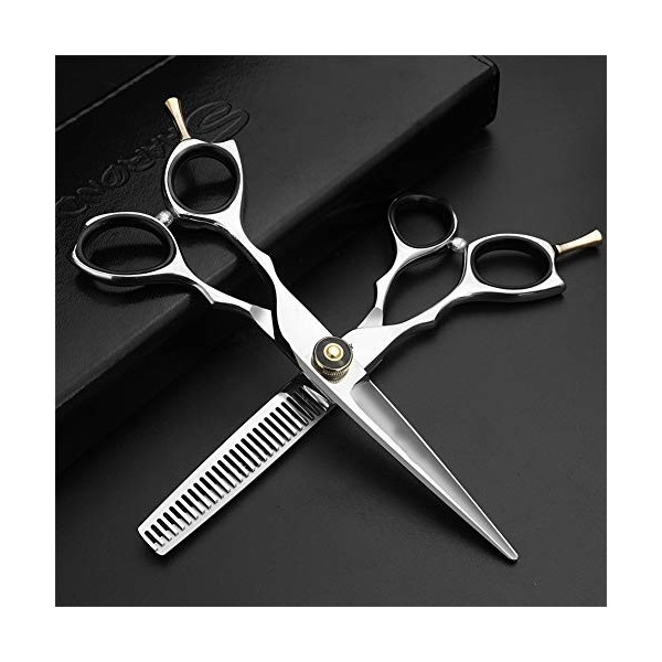 Ciseaux de coiffure Série pour gauchers Ciseaux de styliste de salon professionnel Ciseaux de coiffeur Ciseaux de coupe pour 