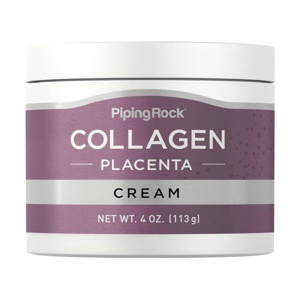 Crème de nuit au collagène et placenta, acide hyaluronique, 4 oz 113 g Crème Jour et Nuit