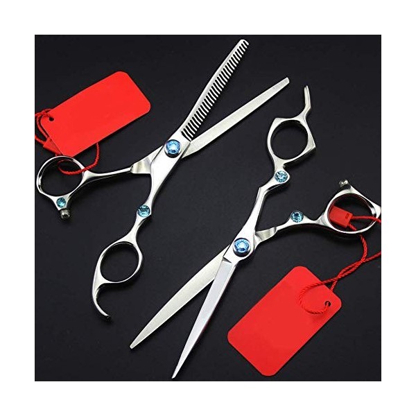 Coiffeur Rasoir Coupe De Cheveux, Ciseaux De Coiffure Pas Cher, Ciseaux Amincissants De Coiffeur, 6.0"Japon Ciseaux De Cheveu