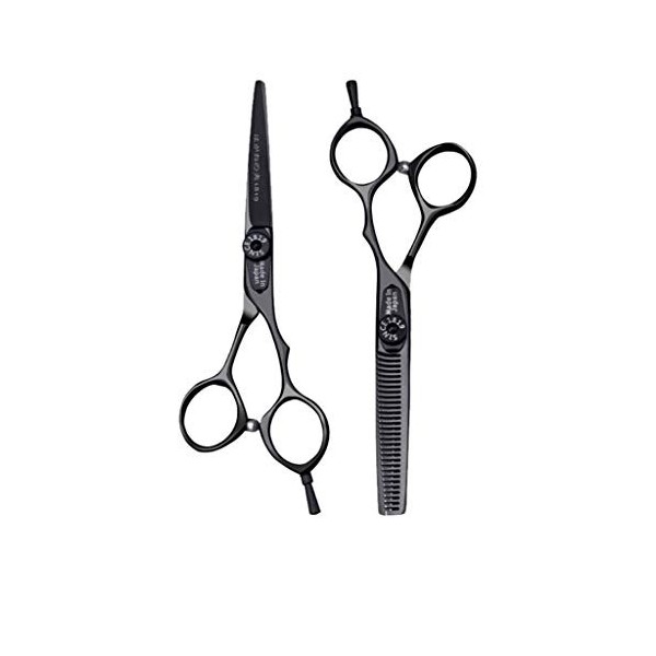 5.5 Pouces Coiffure Salon De Coiffure Hair Scissors Set Professionnel Japon 440C Haute Qualité Cisaillement Salon Ciseaux À E