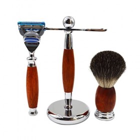 KJYR Portatif Supports de Brosse de Rasoir pour Hommes, Support de Brosse de Rasage de Nettoyage dépilation de Mode, Ensembl