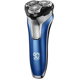 XIXIDIAN Rasoirs électriques pour Hommes, Rasoir Rotatif imperméable à leau Humide sèche Humide, Rasoir de Visage Portable V