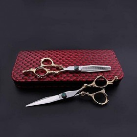 Ciseaux de barbier nouveaux ciseaux de coiffure de famille pour enfants de Type Dragon ciseaux de coiffure professionnels pla...