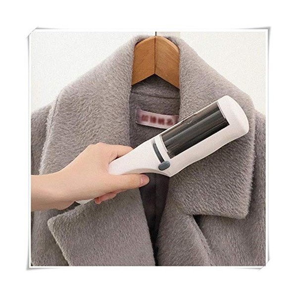 AFFLHYJK Décapant de peluches pour vêtements manteau portatif costume brosse propre poils danimaux de compagnie poussière de