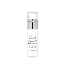 Intense C VitaSerum. Sérum FACIAL ANTI-RIDES avec de l’acide hyaluronique, du silicium organique et un multivitamines de rose