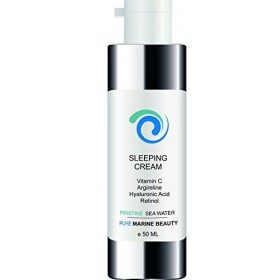 Créme de Nuit Correctrice Anti Rides, airless 50 ml - Crème à lAcide Hyaluronique, Argireline & Vitamine C Crème Jour et Nuit