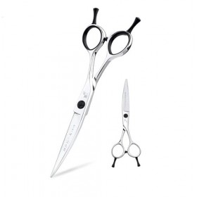 Ciseaux Coiffure Acier Inoxydable Ciseaux de Coupe de Cheveux Professionnels, Ciseaux Minces,Salon de Coiffure/Maison Ciseaux