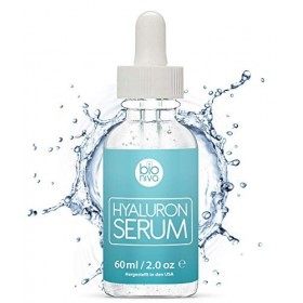 Bioniva Sérum à lAcide Hyaluronique Hydratant pour le visage contient Vitamine C + thé vert + Vitamine E. Hyaluron Sérum ant ...
