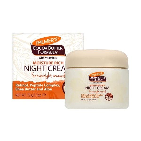Palmers Cocoa Butter Formula Night Renewal Cream 75g Crème Jour et Nuit