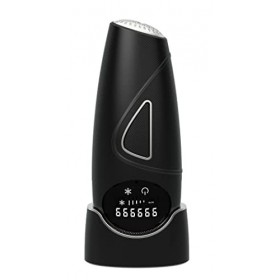 RENXR Épilateur Permanent avec Socle Appareil Dépilation IPL, Refroidissement Dynamique 999 999 Clignotements Indolore pour 