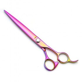 Outils de coupe des cheveux Ciseaux de coiffure for chien en acier inoxydable, haut de gamme, 7,5 pouces pour femme Color : 